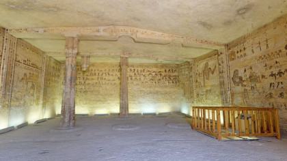 A Virtual Tour of the Middle Kingdom Tomb of Khety (BH 17) at Beni Hassan