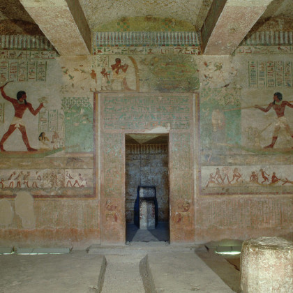 Beni Hassan, Tomb of Khnumhotep II, Wall painting
