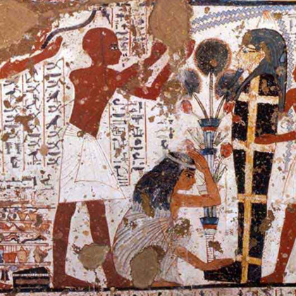 Theban Necropolis, Tomb of Nebamun and Ipuky (TT 181), Wall painting, color presentation