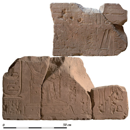 Karnak, Chapel of Osiris Nebdjet/Padedankh, Wall block