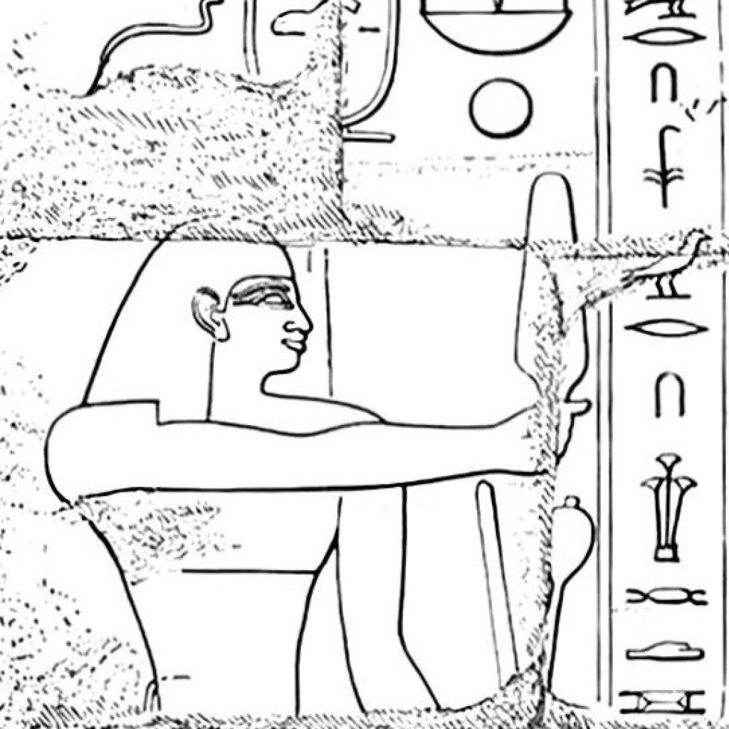 Karnak, The Edifice of Taharqa, Wall relief