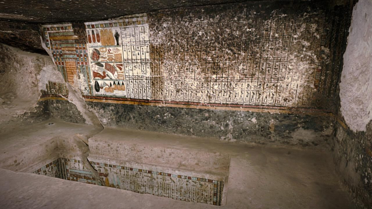 The Tomb of Meru (TT 240), a High Official of the Early Middle Kingdom, as Presented on Sketchfab