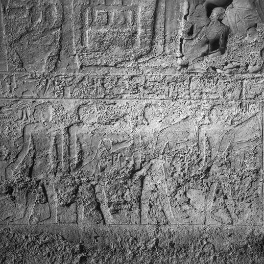 Plate XXVIII. c. Idu, west wall, Ieft of niche. bottom right