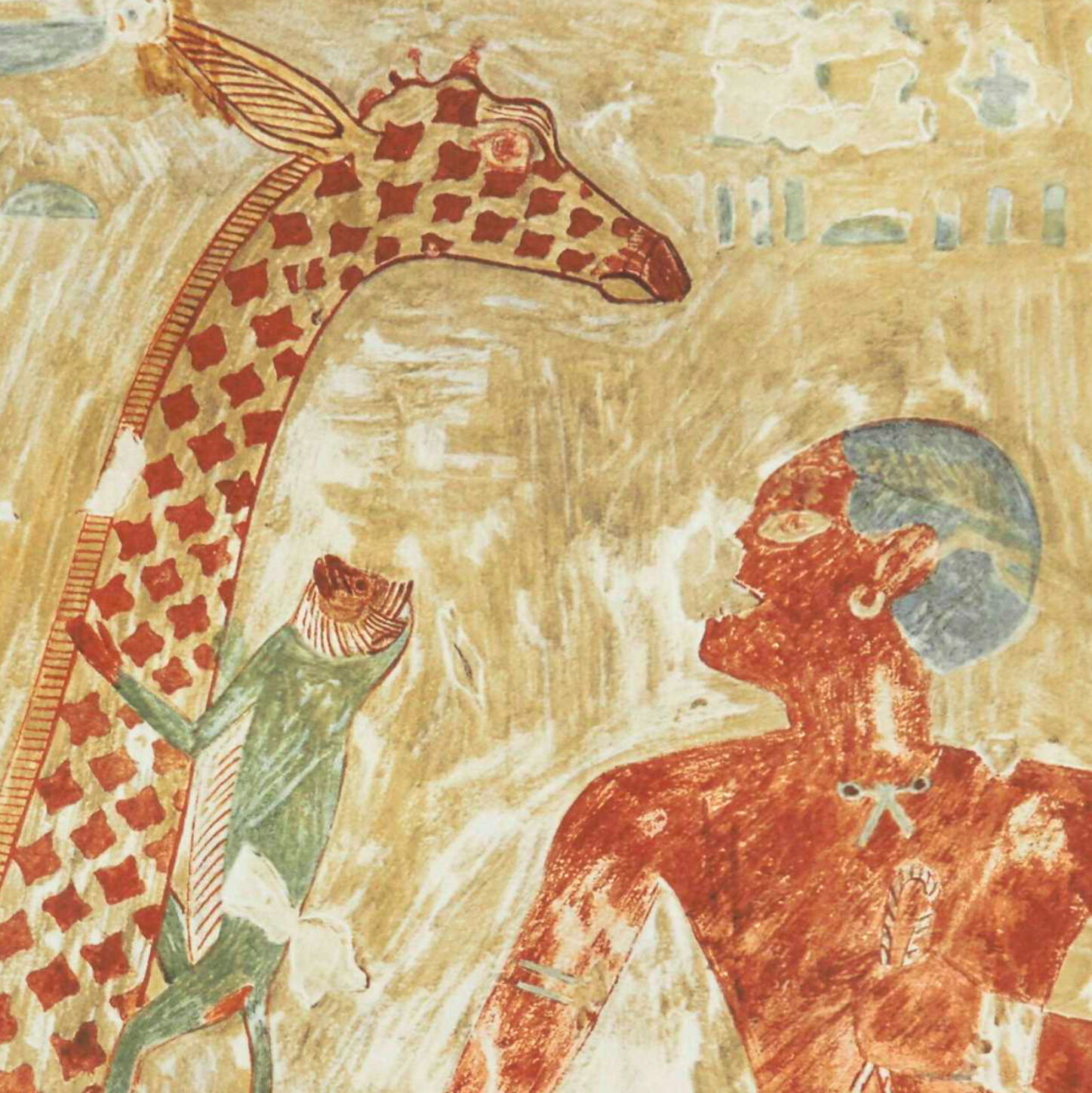 Theban Necropolis, Tomb of Rekhmire (TT 100), Wall painting, color presentation