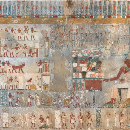 Theban Necropolis, Tomb of Nebamun (TT 179), Wall painting