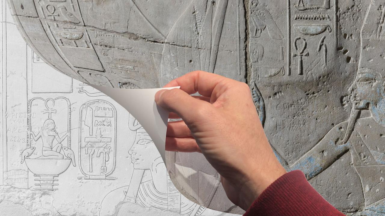 Documenting the Amenhotep III wall scene LD177 at Luxor temple (Part 1) – digital “penciling” and the updated digital Chicago method