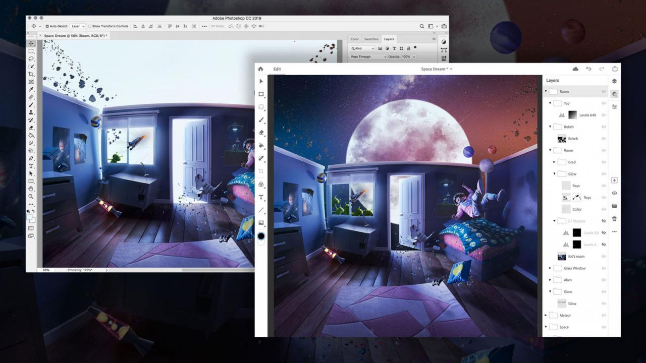 Adobe accepting applications to beta test Photoshop CC on iPad, but there is still no mention of release date yet