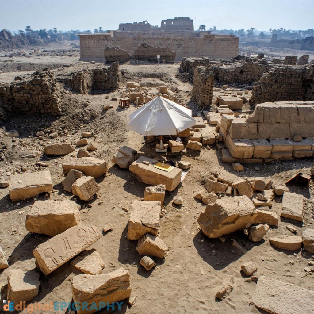 instagram-gallery/Applying digital 3D techniques in the documentation of the Western High Gate at Medinet Habu