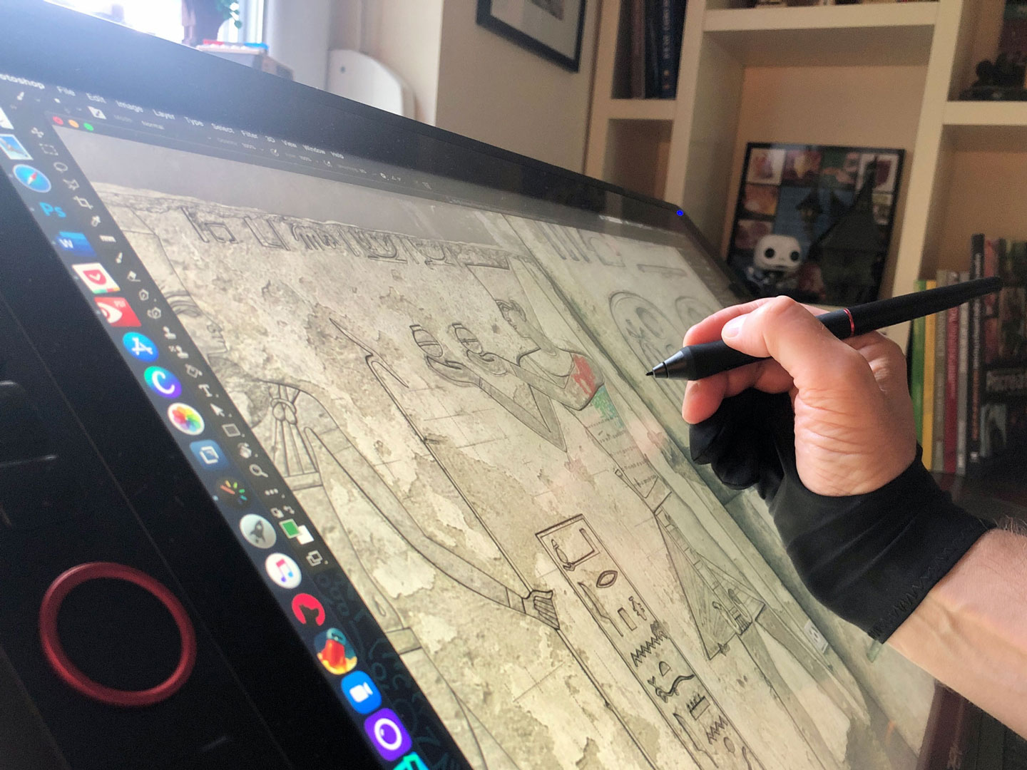 Positioning the XP-PEN Artist Pro 24 on your desk